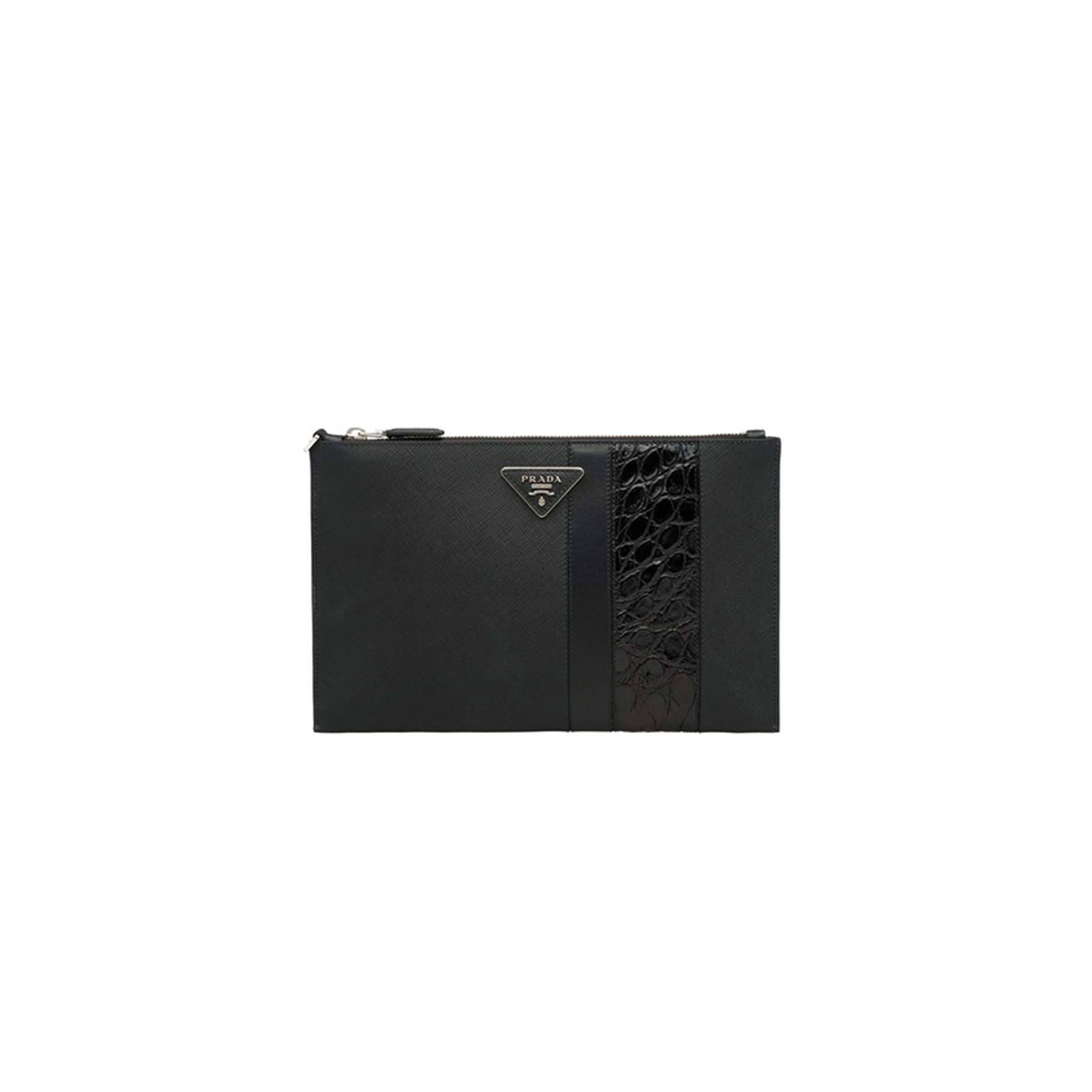 Pra*a saffiano leather clutch 2ng005 (28*18cm)